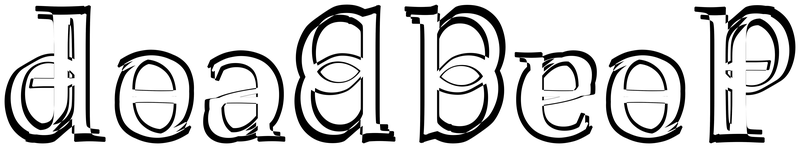 Ambigram for deadbeef in Pala